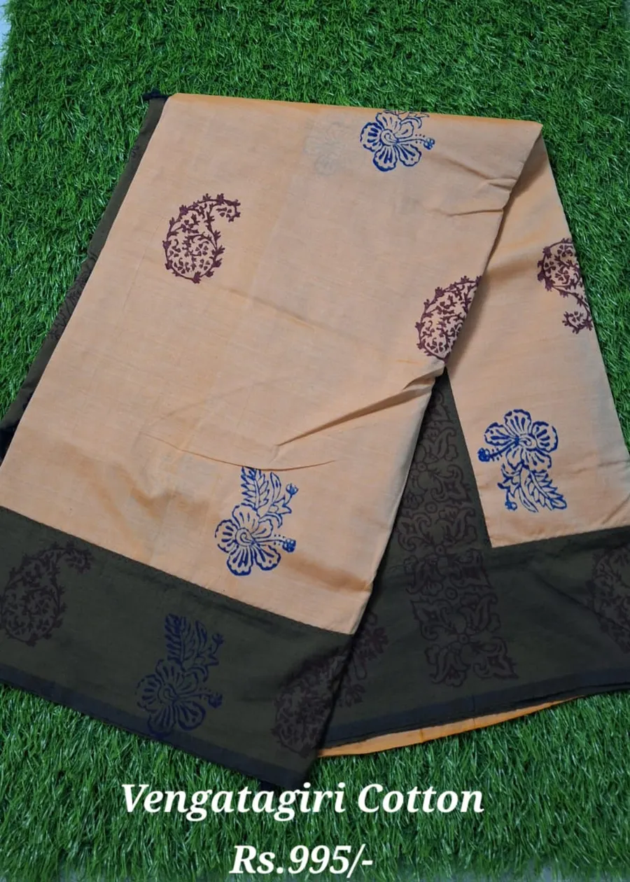 Vengatagiri Cotton Saree